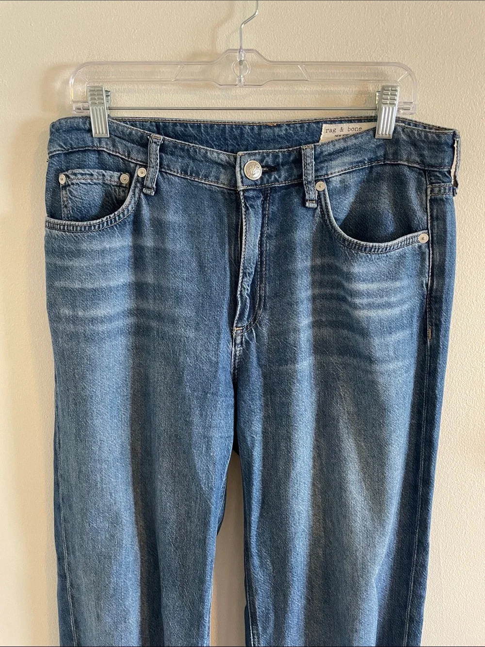 Rag & Bone Featherweight Dre Low Rise Baggy Boyfriend Jeans Women’s 29 Millerton